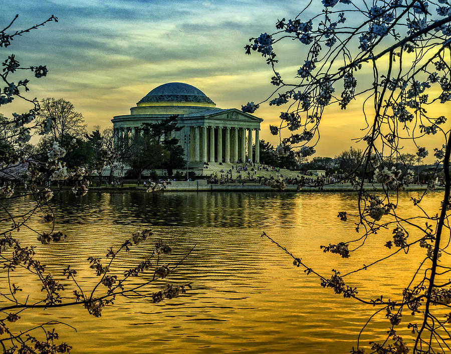 Evening at the Jefferson Photograph by Nick Zelinsky Jr