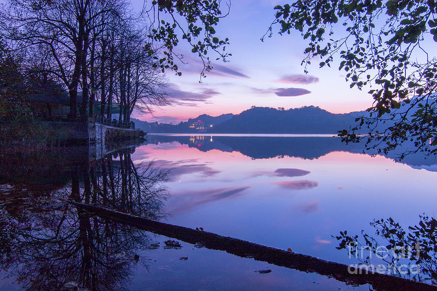 Evening by the lake by Fabrizio Malisan Evening by the lake by Fabrizio Malisan