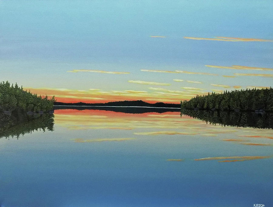 Evening Calm Painting by Kenneth M Kirsch