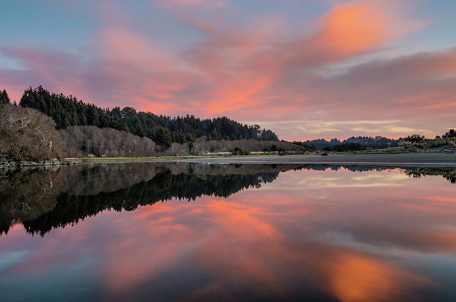 Sunset Photograph - Evening Comes to Little River by Greg Nyquist