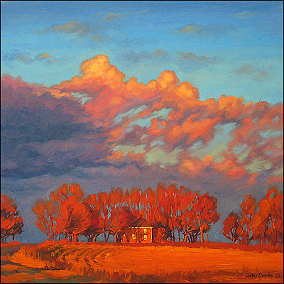 Evening Painting - Evening by Dmitry Oivadis Evening Painting - Evening by Dmitry Oivadis