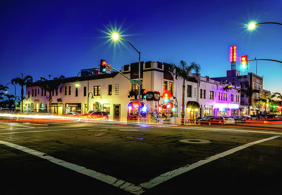 Evening Downtown Pismo Beach Photograph by Christopher Petro Fine Art America