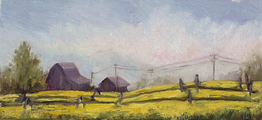 Evening Field by Julie Rumsey Evening Field by Julie Rumsey