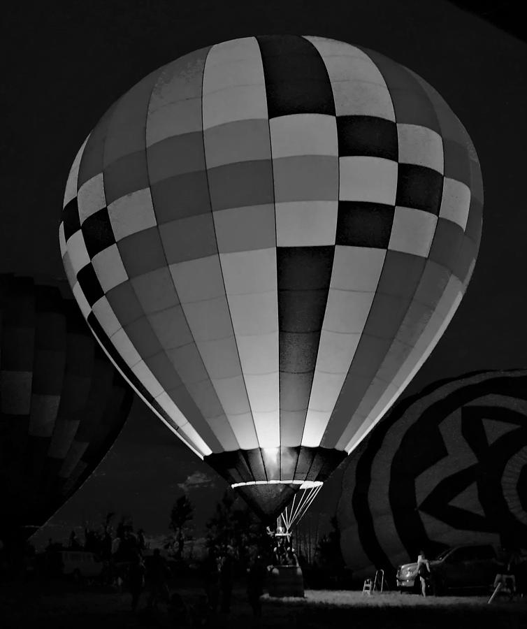 Evening Glow BW Photograph by Charles HALL