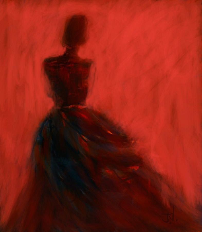 Evening Gown Painting by Jim Vance