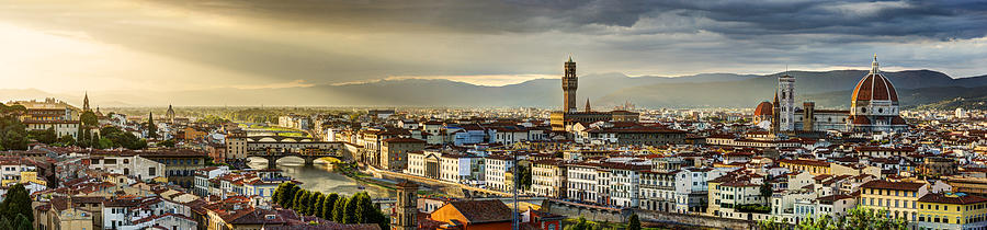 Evening in Florence Photograph by Weston Westmoreland