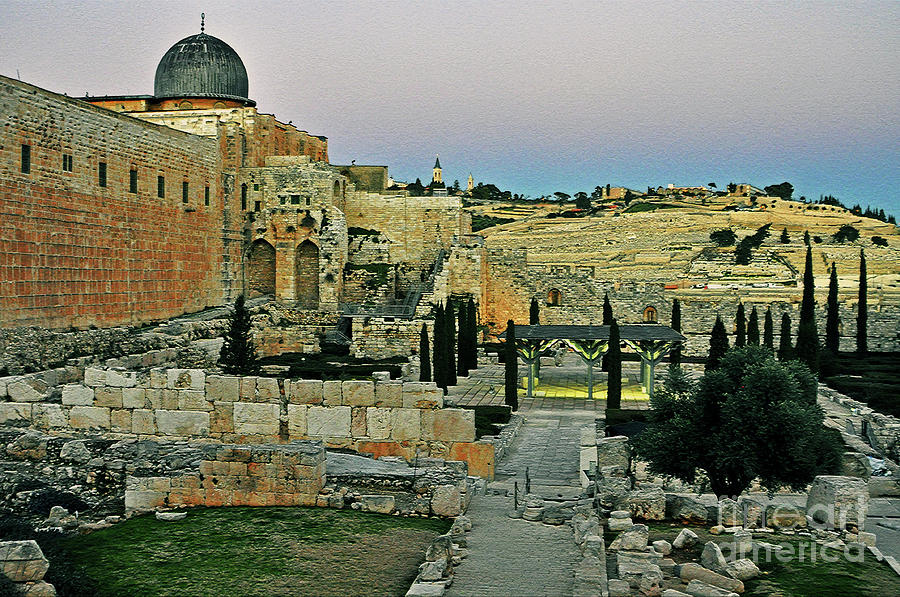 Evening in Jerusalem Photograph by Lydia Holly