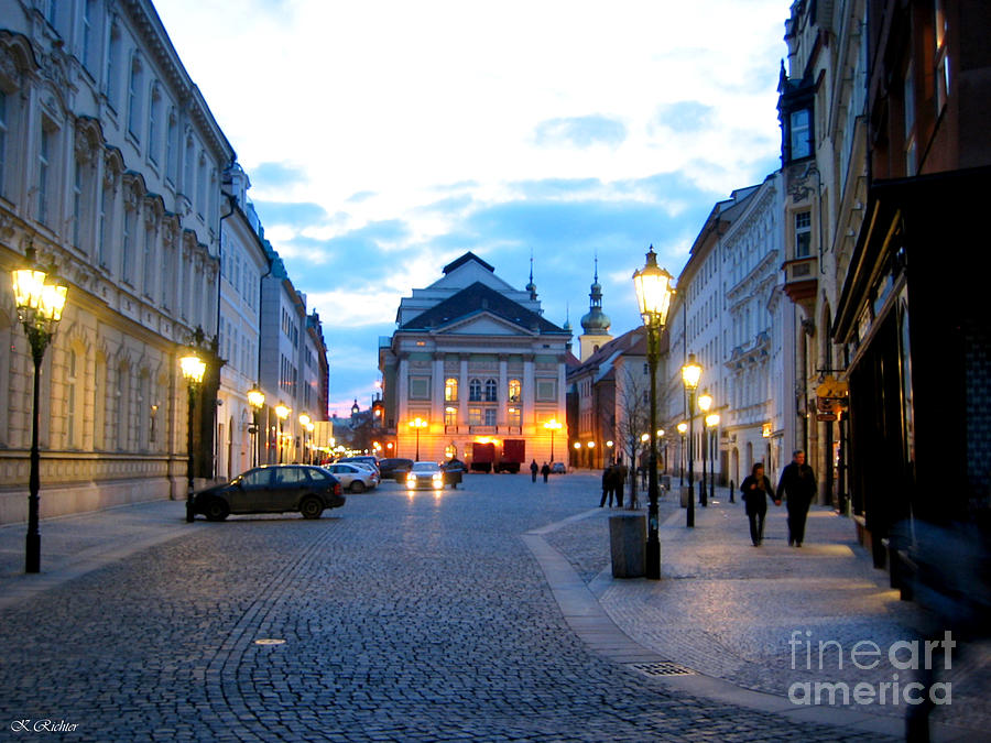 Evening in Old Town Photograph by Keiko Richter