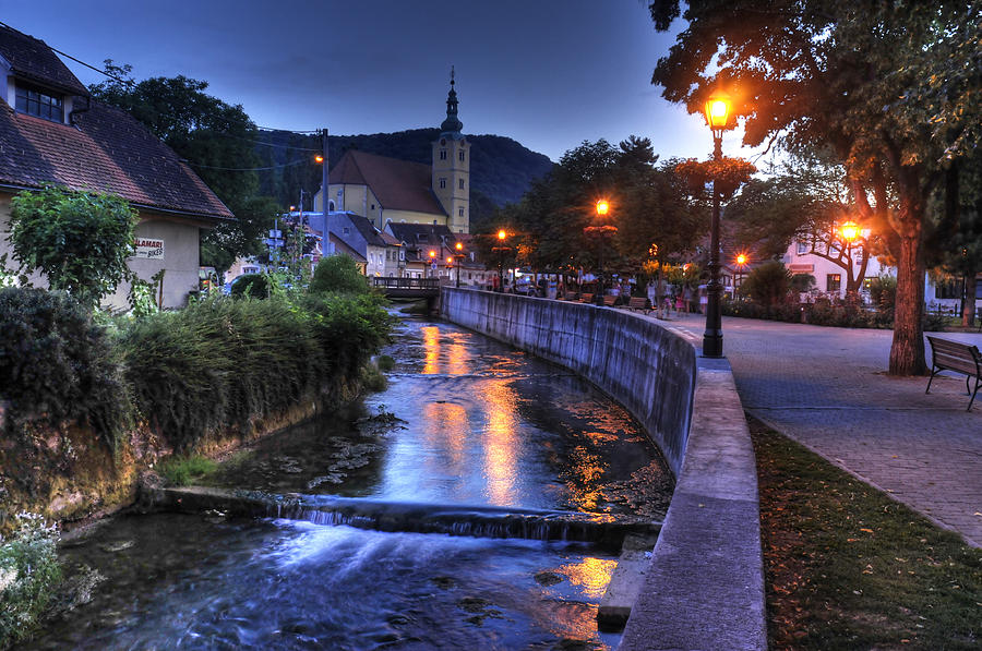 Evening In Samobor Photograph by Don Wolf