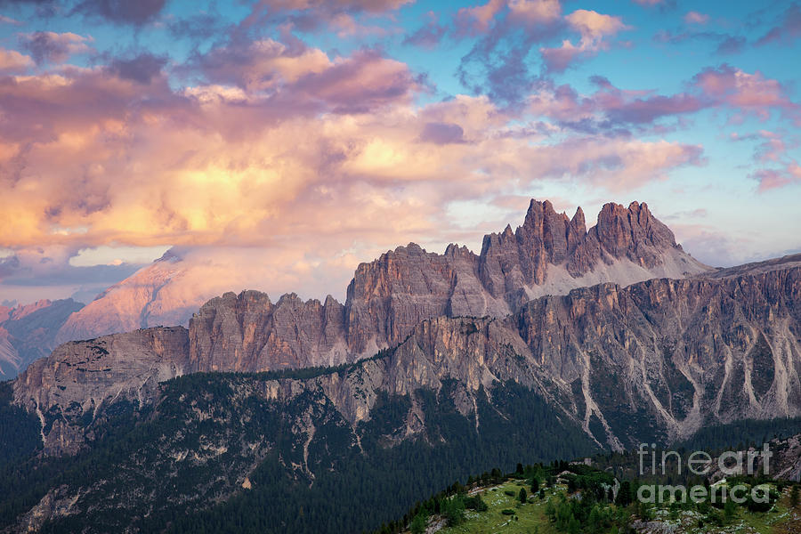 Evening in the Dolomites Photograph by Brian Jannsen