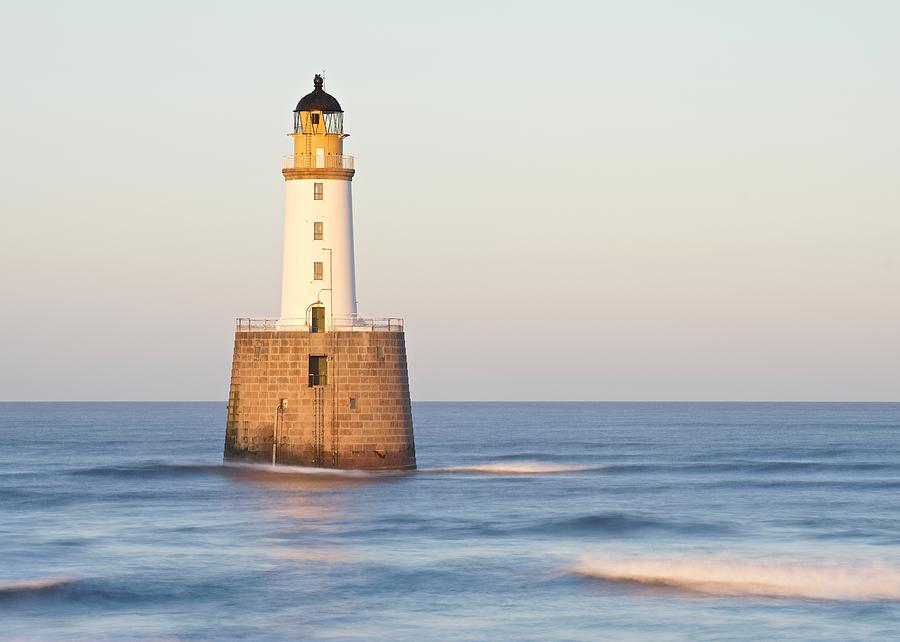 Evening Light at Rattray Head Photograph by Stephen Taylor