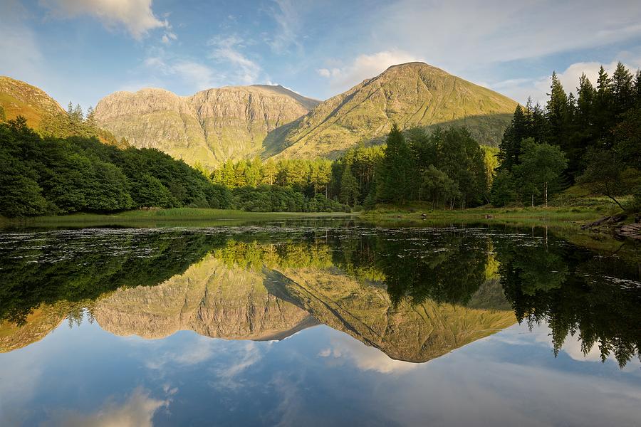 Evening light in Glencoe Photograph by Stephen Taylor