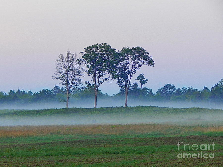 Evening Mist Photograph by Priscilla Batzell Expressionist Art Studio Gallery