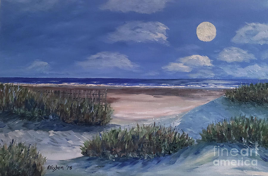 Evening Moon by Stanton Allaben Evening Moon by Stanton Allaben
