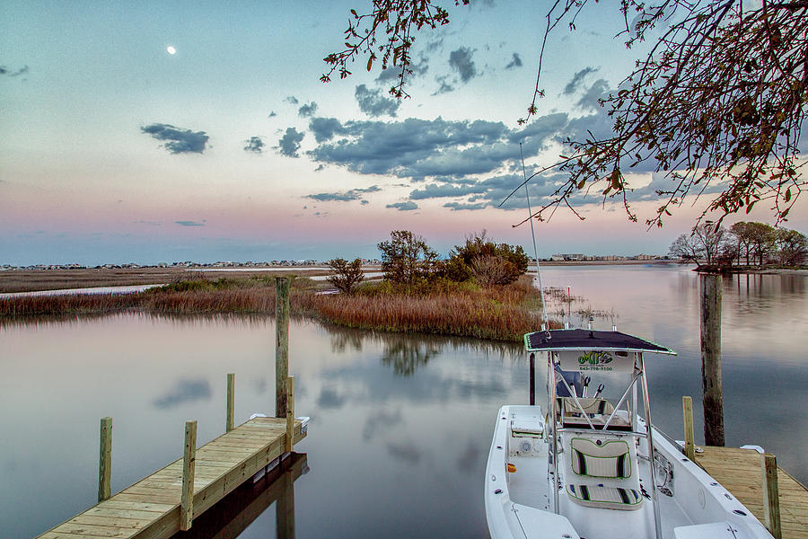 Evening Moon Tide Photograph by Christine Martin-Lizzul - Fine Art America