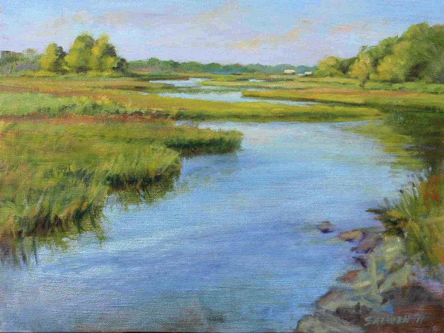 Evening on Cape Cod Painting by Peter Salwen