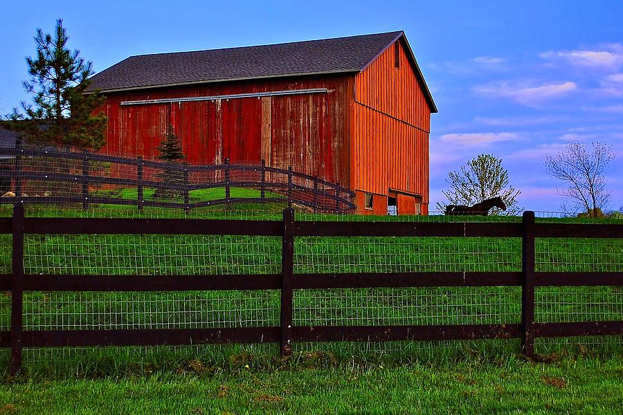 Evening on the Farm Photograph by Frozen in Time Fine Art Photography