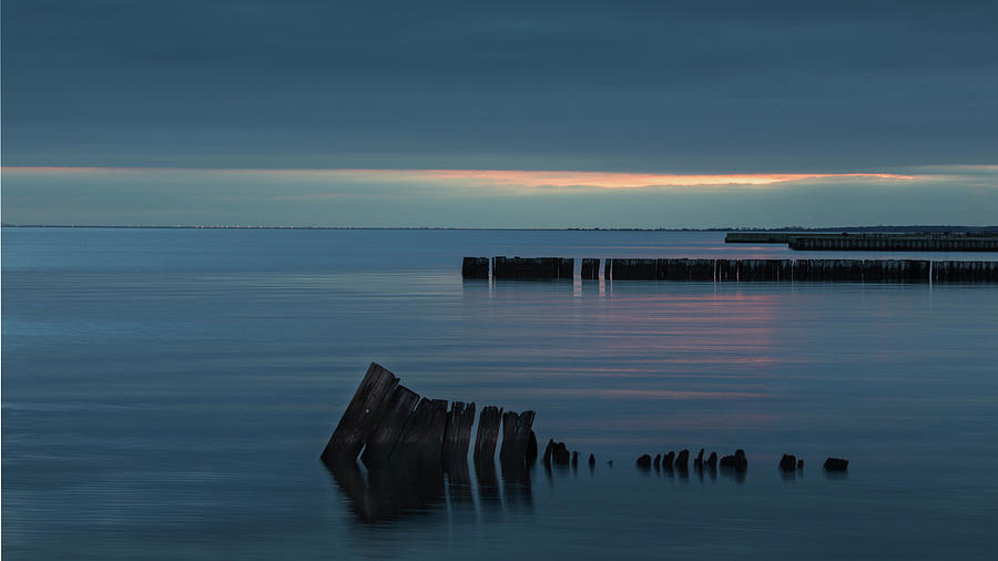 Evening on the Great South Bay Photograph by Steve Gravano