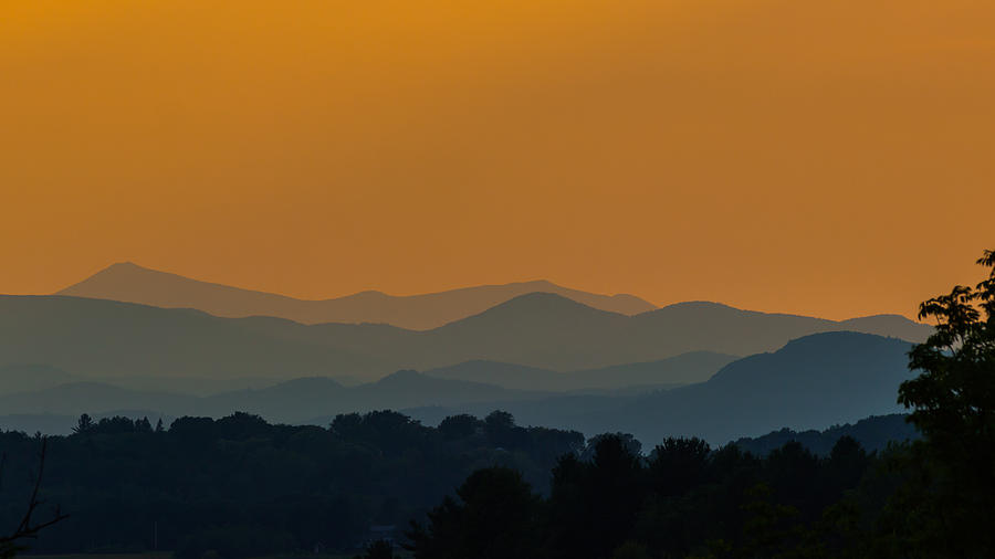Evening Over the Adirondacks Photograph by Tim Kirchoff