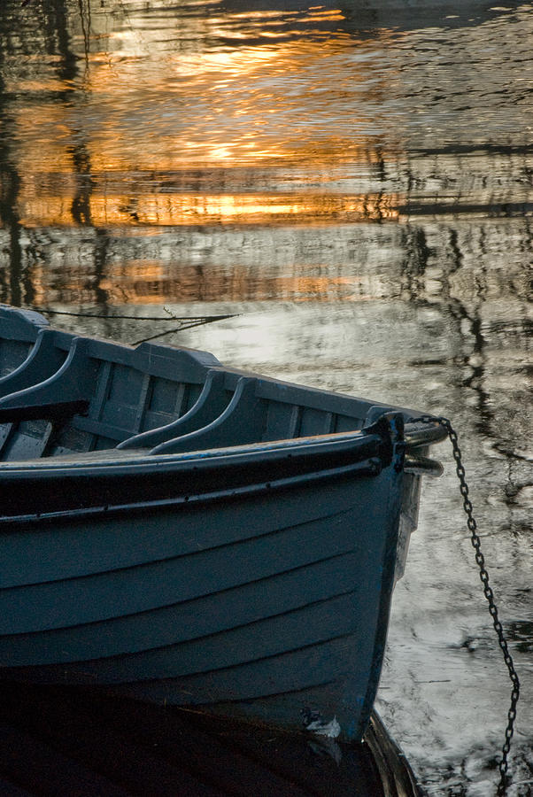 Boat Photograph - Evening Peace by Joe Houghton