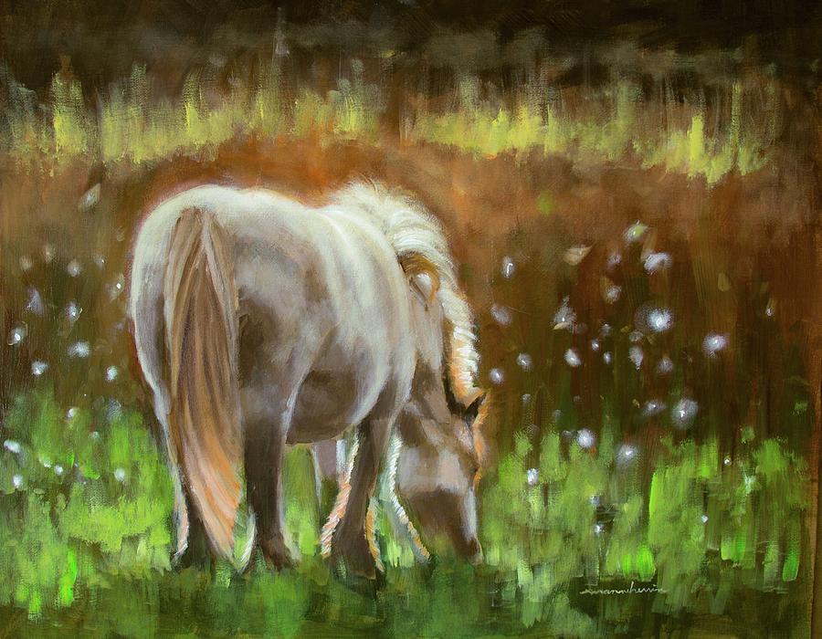 Evening Peace Painting by Melissa Herrin