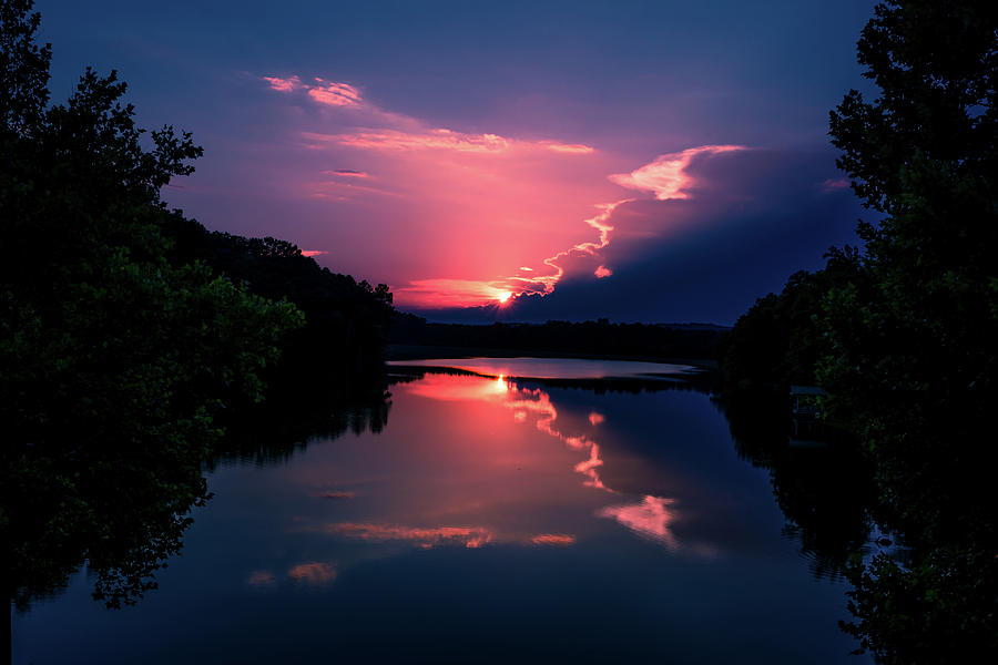 Evening Reflection Photograph by James L Bartlett