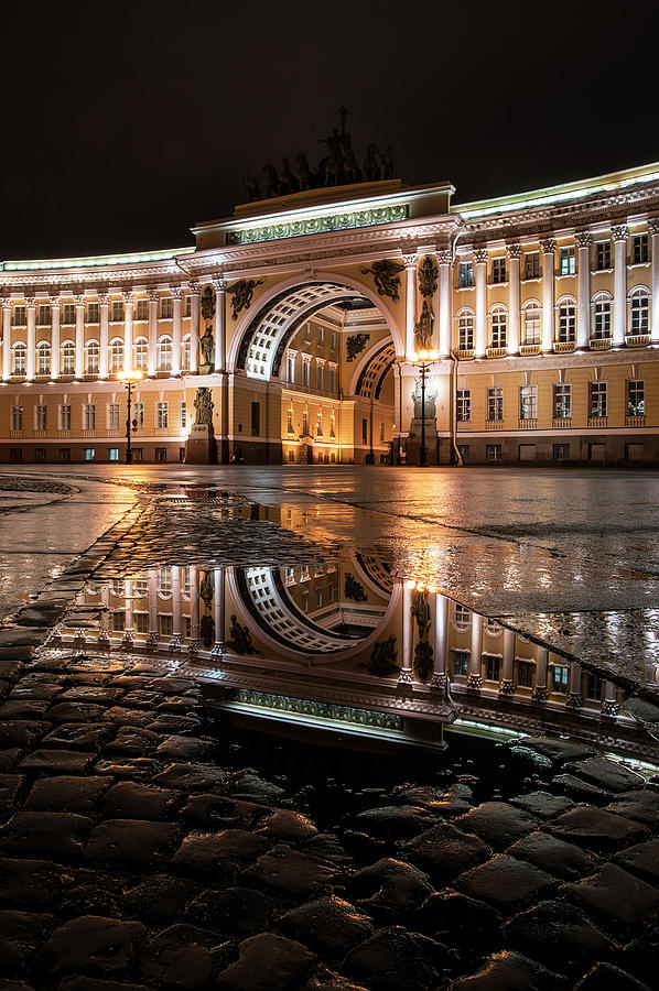 Evening reflections Photograph by Jaroslaw Blaminsky