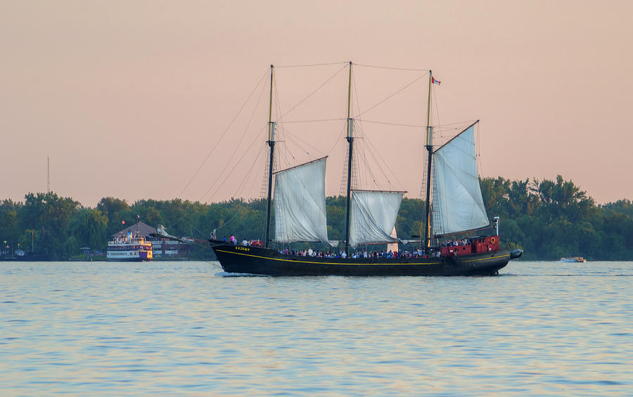 Evening Sail Photograph by Keith Armstrong