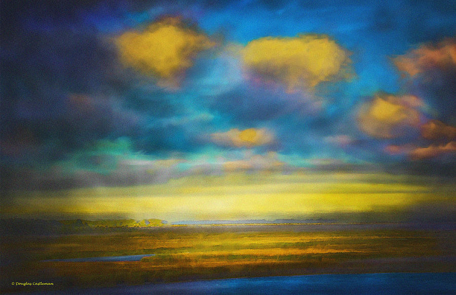 Evening Sky Florida Digital Art by Douglas Castleman