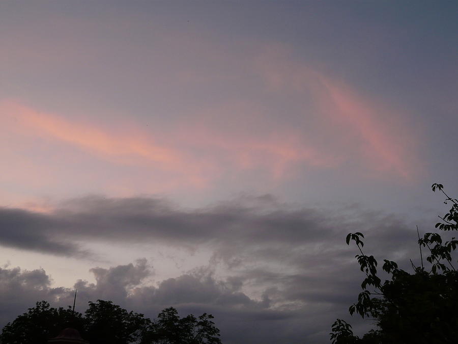 Evening Sky Photograph by Valerie Ornstein