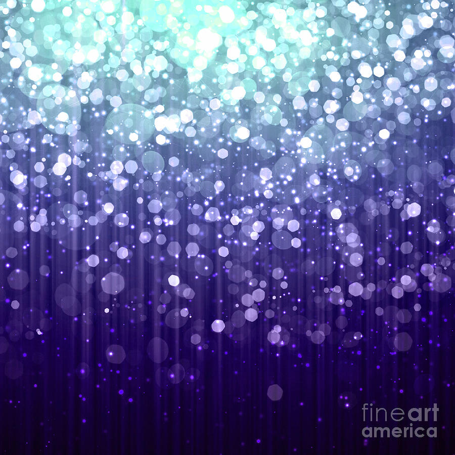 Evening Sparkle Abstract Sparkle Art Digital Art by Tina Lavoie