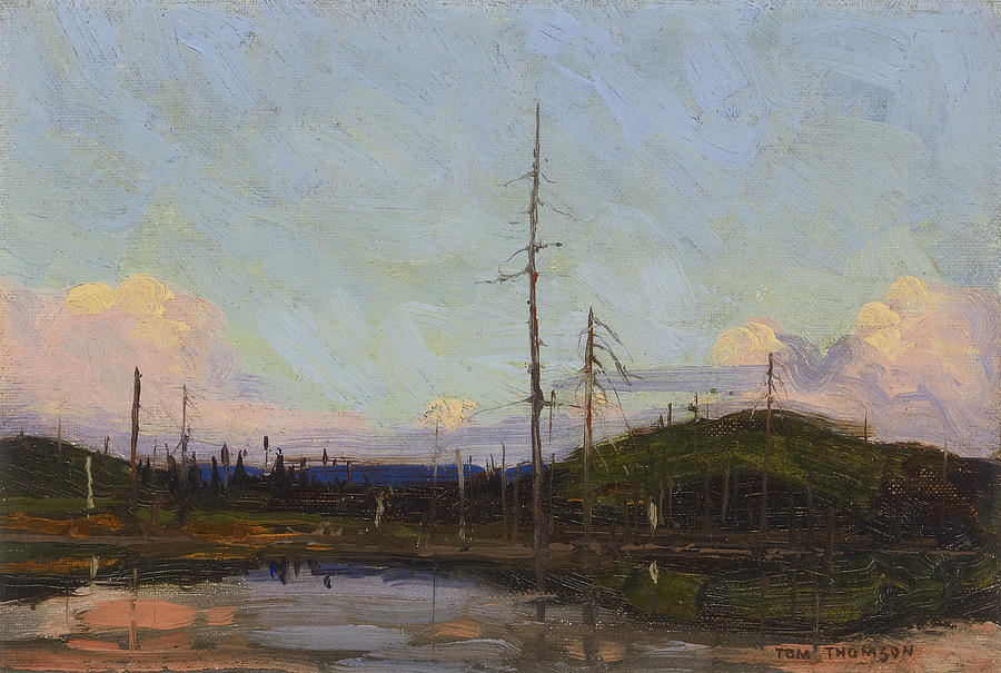 Evening Painting by Tom Thomson