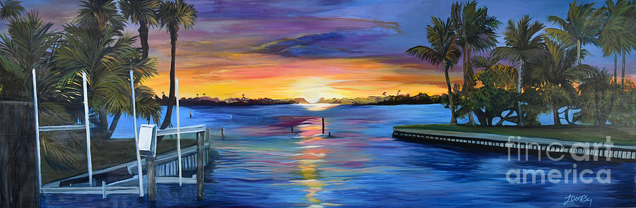 Key Painting - Evening view by Judy Dempsey