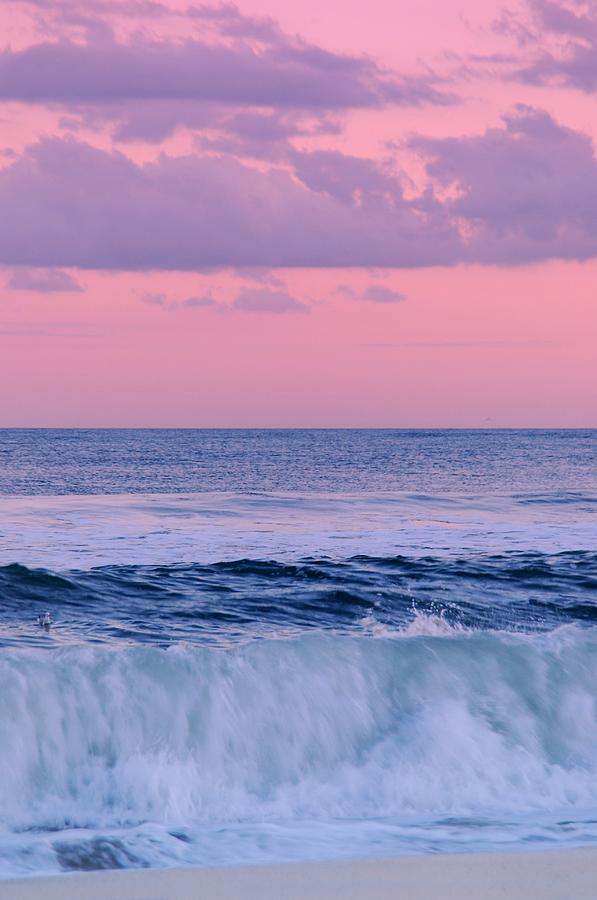 Evening Waves 2 - Jersey Shore Photograph by Angie Tirado