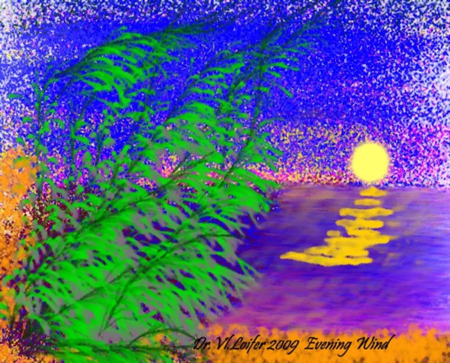 Evening wind Digital Art by Dr Loifer Vladimir