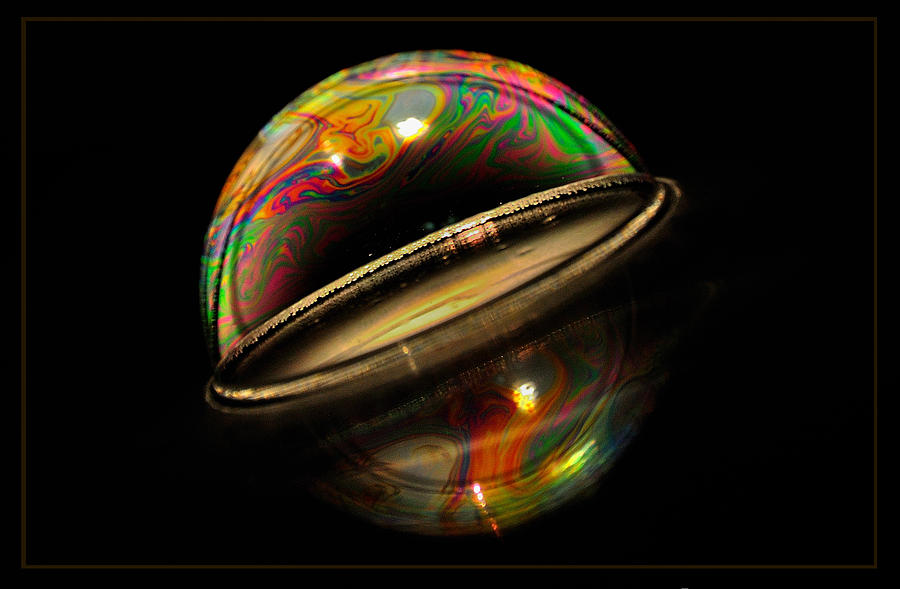 Bubble Photograph - Event Horizon by Mark Fuller