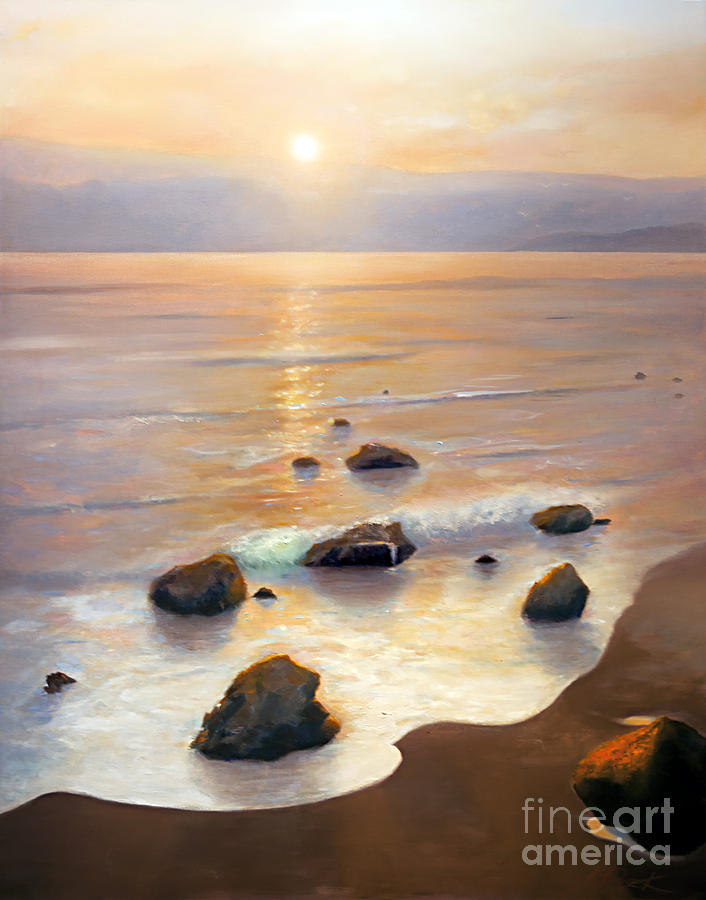 Eventide Painting by Michael Rock