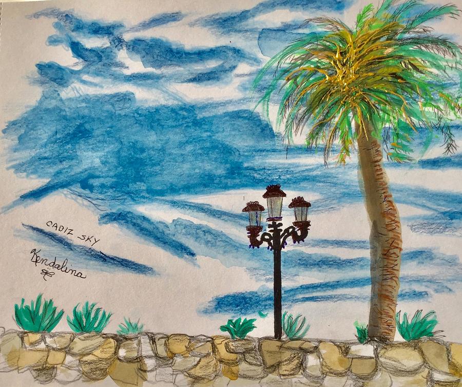 Ever Changing Cadiz Sky Painting by Kenlynn Schroeder
