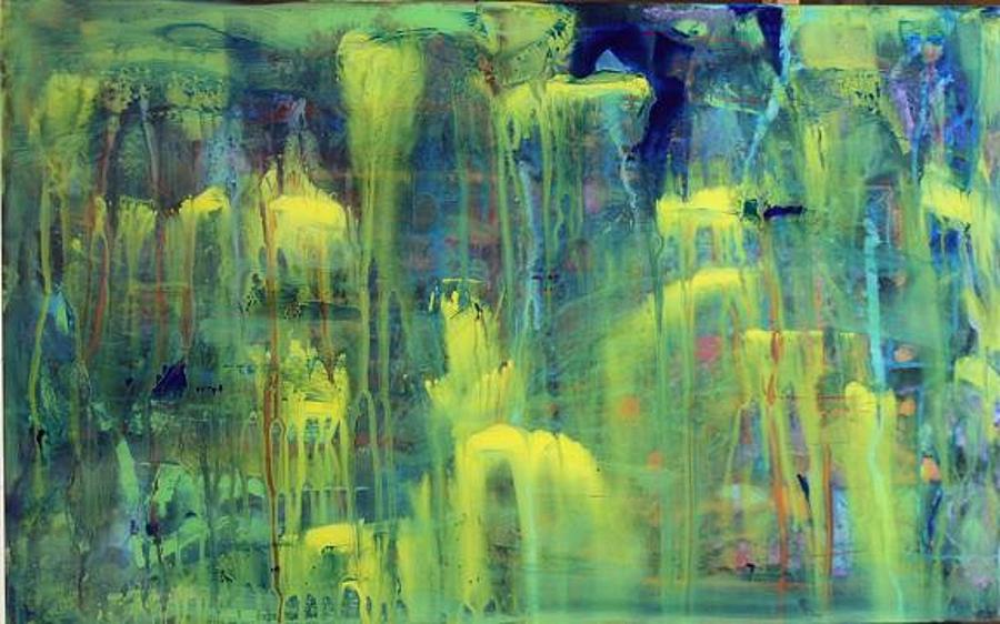 Abstract Painting - Ever Devine XVI by RQ Fields