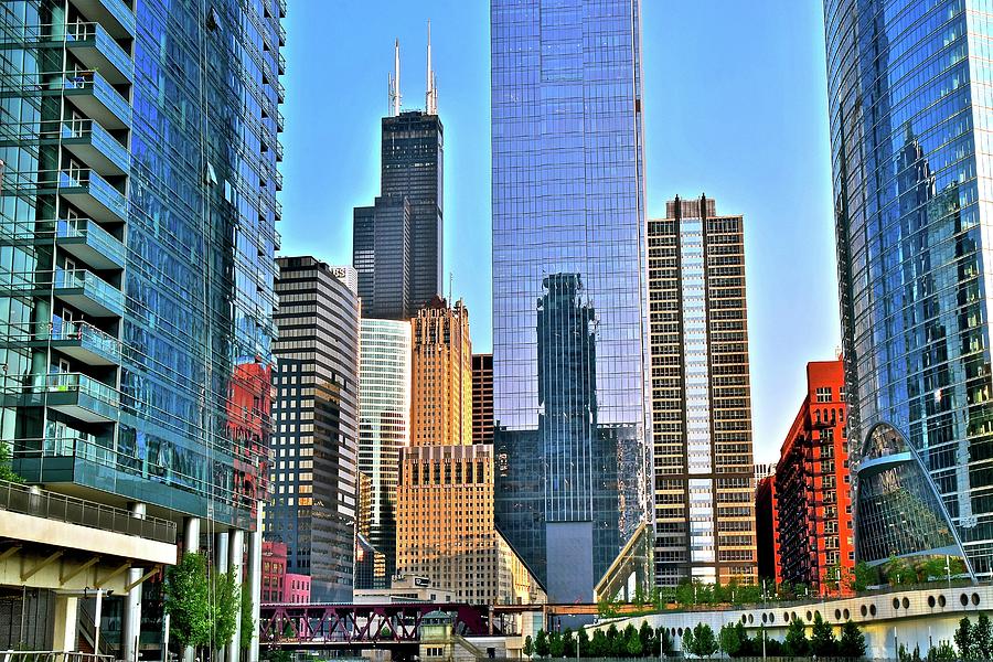Ever Growing Chicago Photograph by Frozen in Time Fine Art Photography