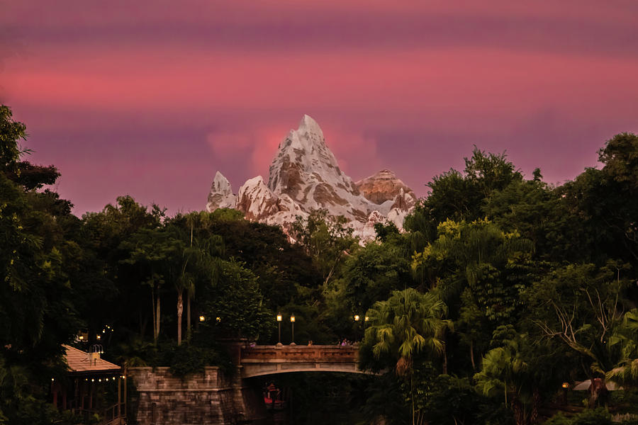 Everest Sunset Photograph