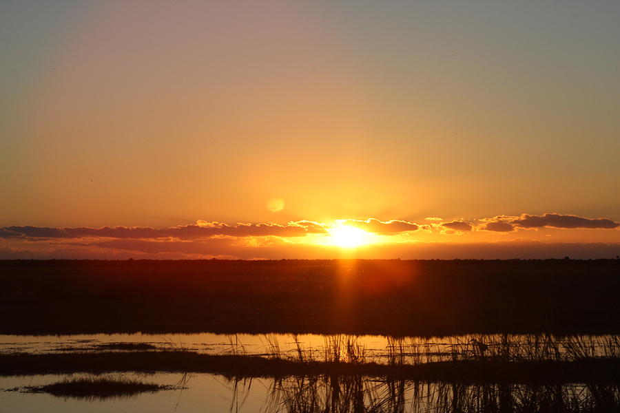 Sunset Photograph - Everglade Sunset by Bonnes Eyes Fine Art Photography