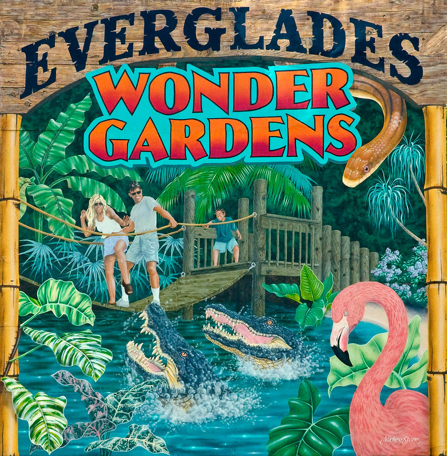 Everglades Wonder Gardens in Old Bonita Springs Photograph by Ginger Wakem