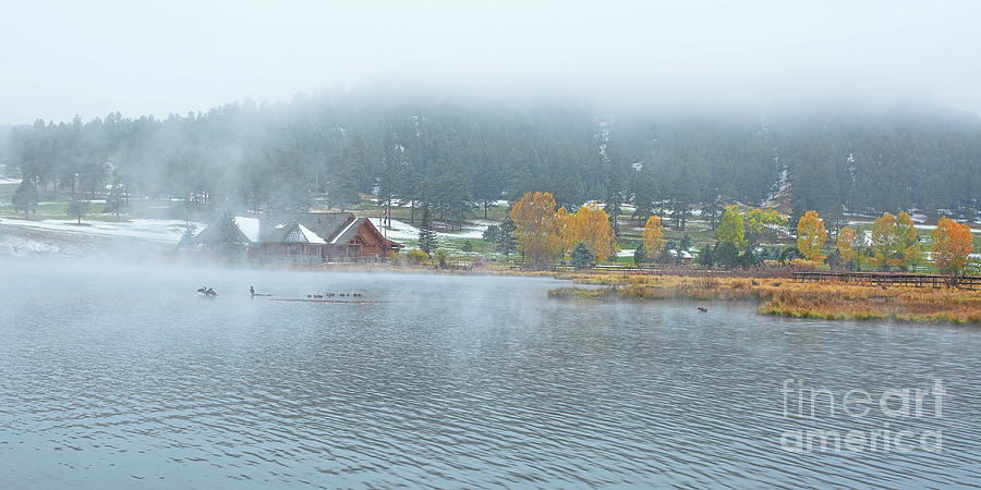 Evergreen Lake Photograph by Jim Garrison