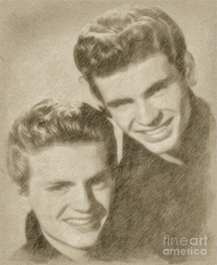 Everly Brothers Drawing
