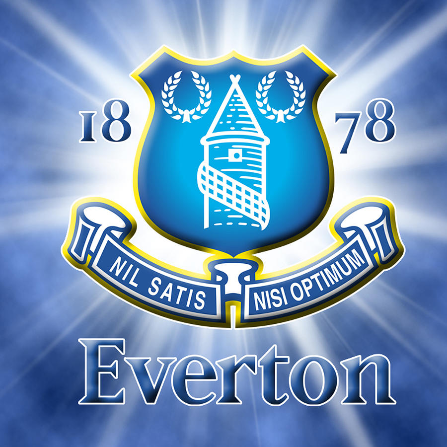 Everton Football Club Digital Art by Pendi Kere