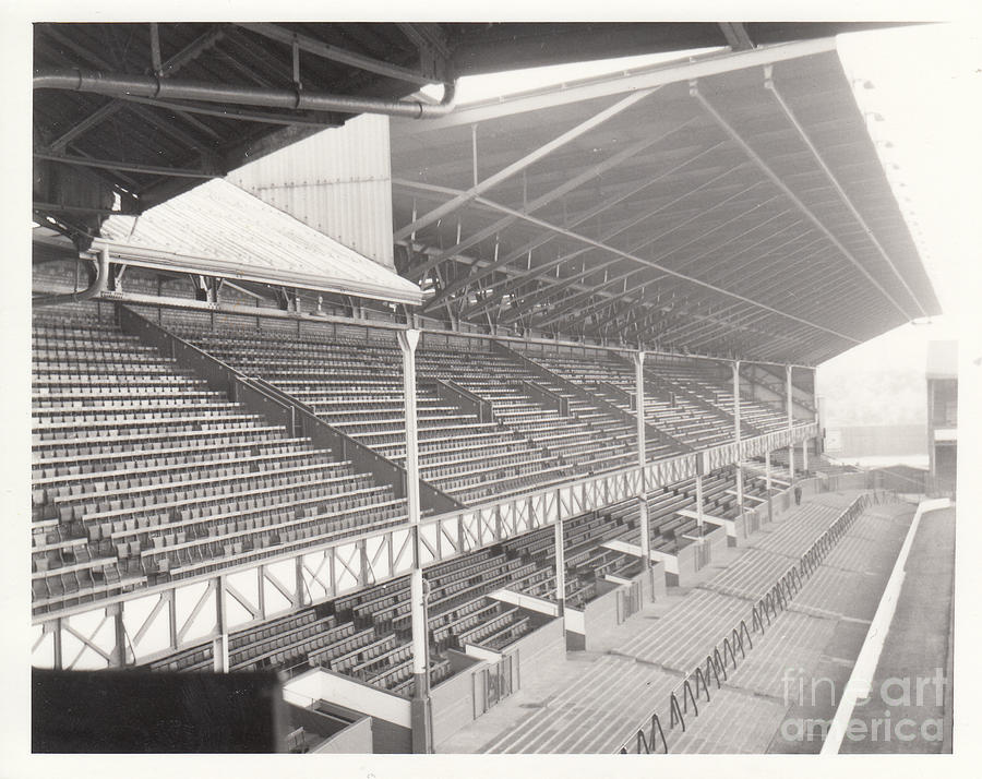 Everton - Goodison Park - East Stand Bullens Road 1 - Leitch - August 1969 Photograph by Legendary Football Grounds