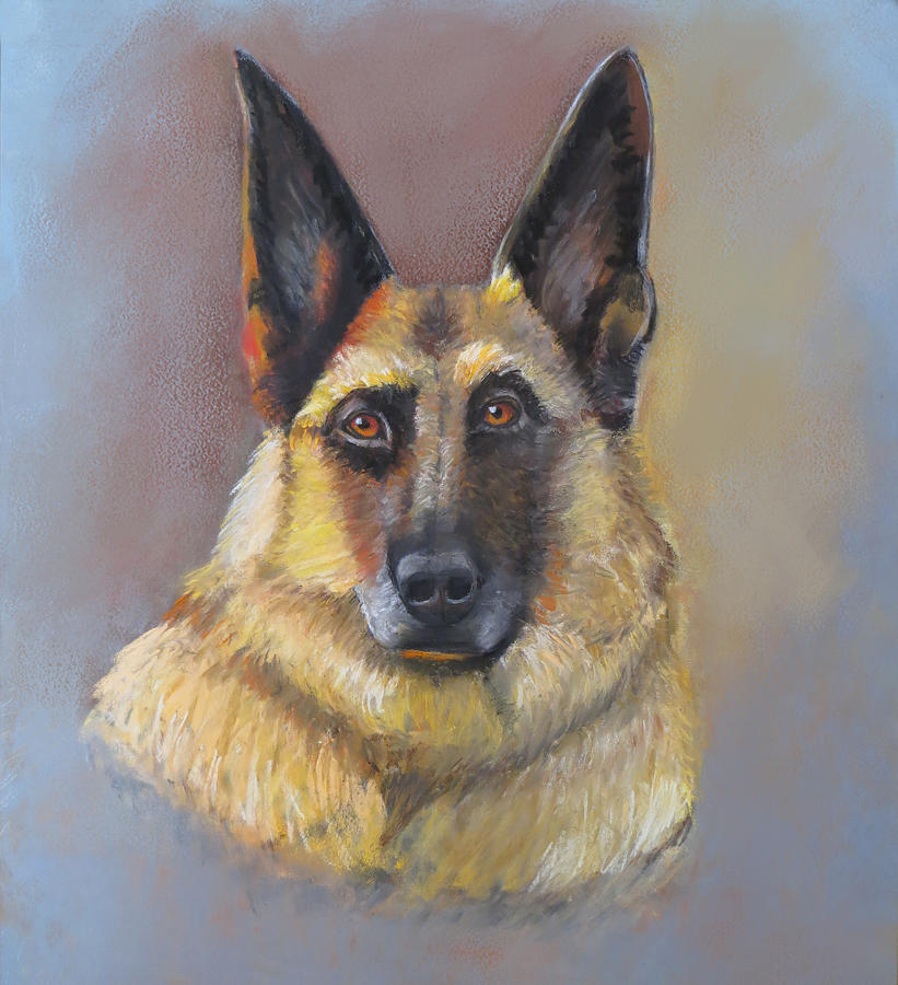 Every Dog Has Its Day Pastel by Karen Sperling Every Dog Has Its Day Pastel by Karen Sperling