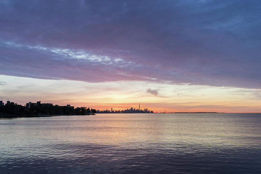 Every Morning Is Different - Toronto Skyline With An Awesome Cloudbank Photograph