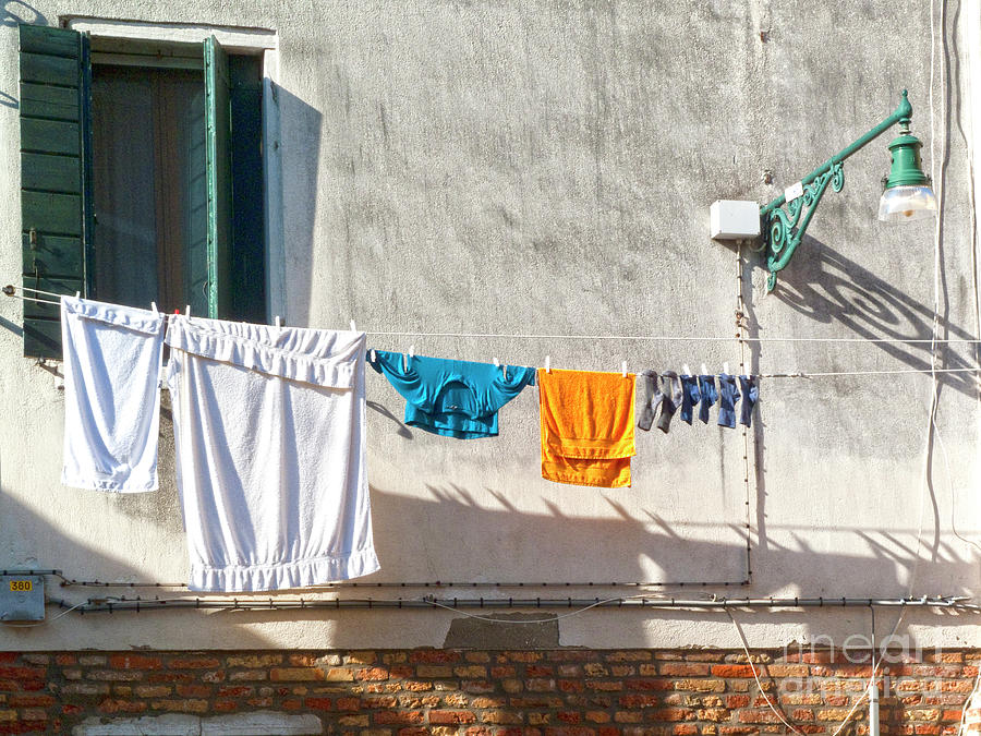 Everyday life in Venice Photograph by Heiko Koehrer-Wagner